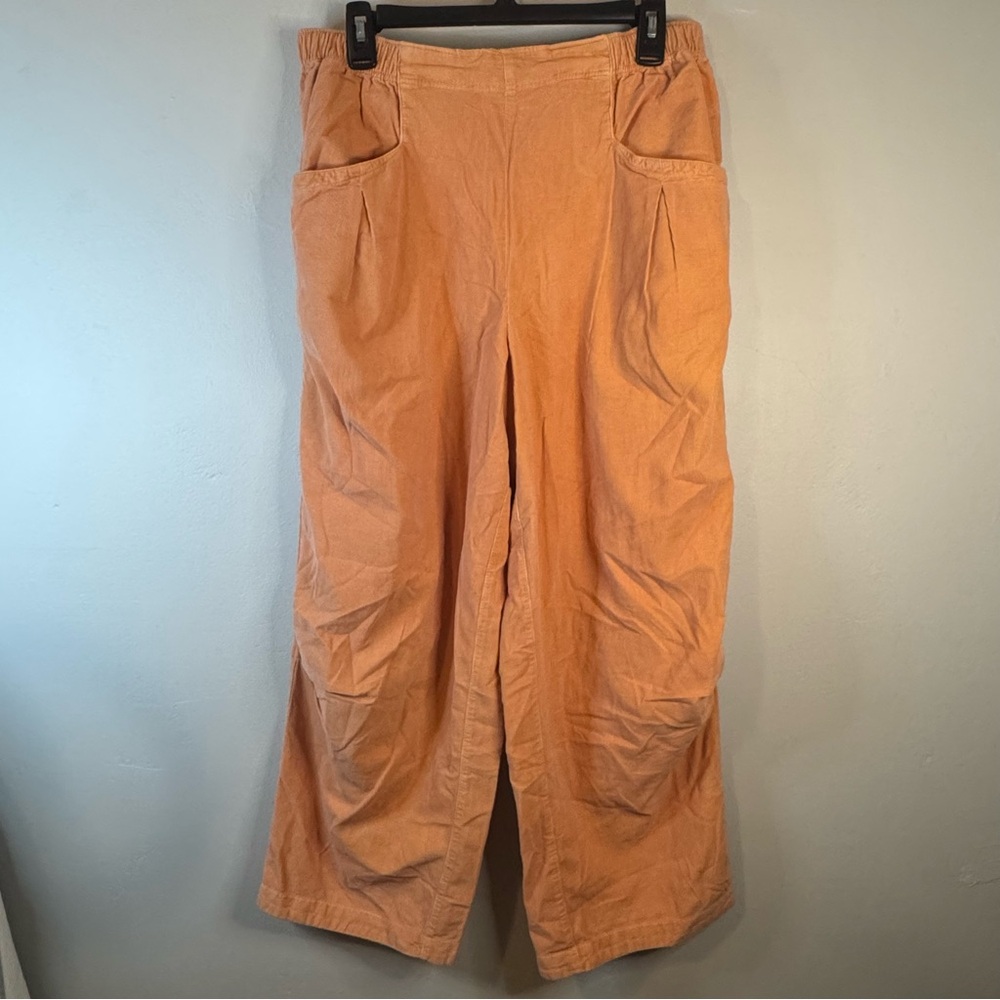Free People We The Free Peach Pansy Corduroy Pants NWT Medium
